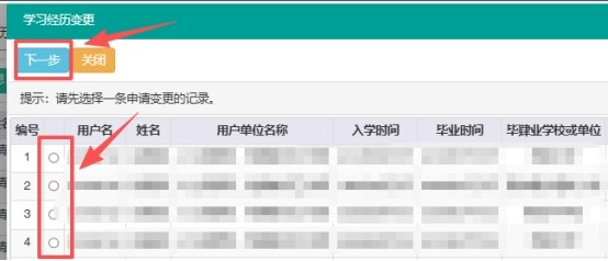 目前仅支持修改政治面貌